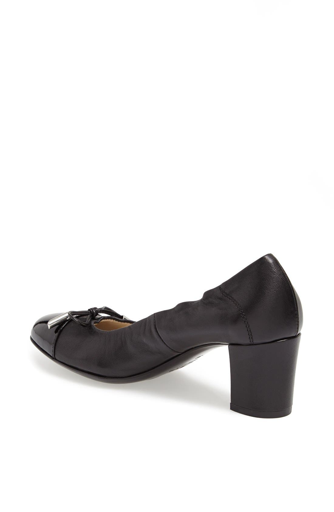 Attilio Giusti Leombruni Stretch Pump, Alternate, color, BLACK