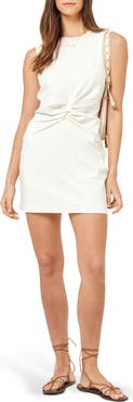 LSPACE Danika Front Twist Cotton Minidress