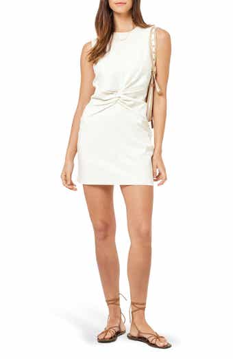 LSPACE Danika Front Twist Cotton Minidress