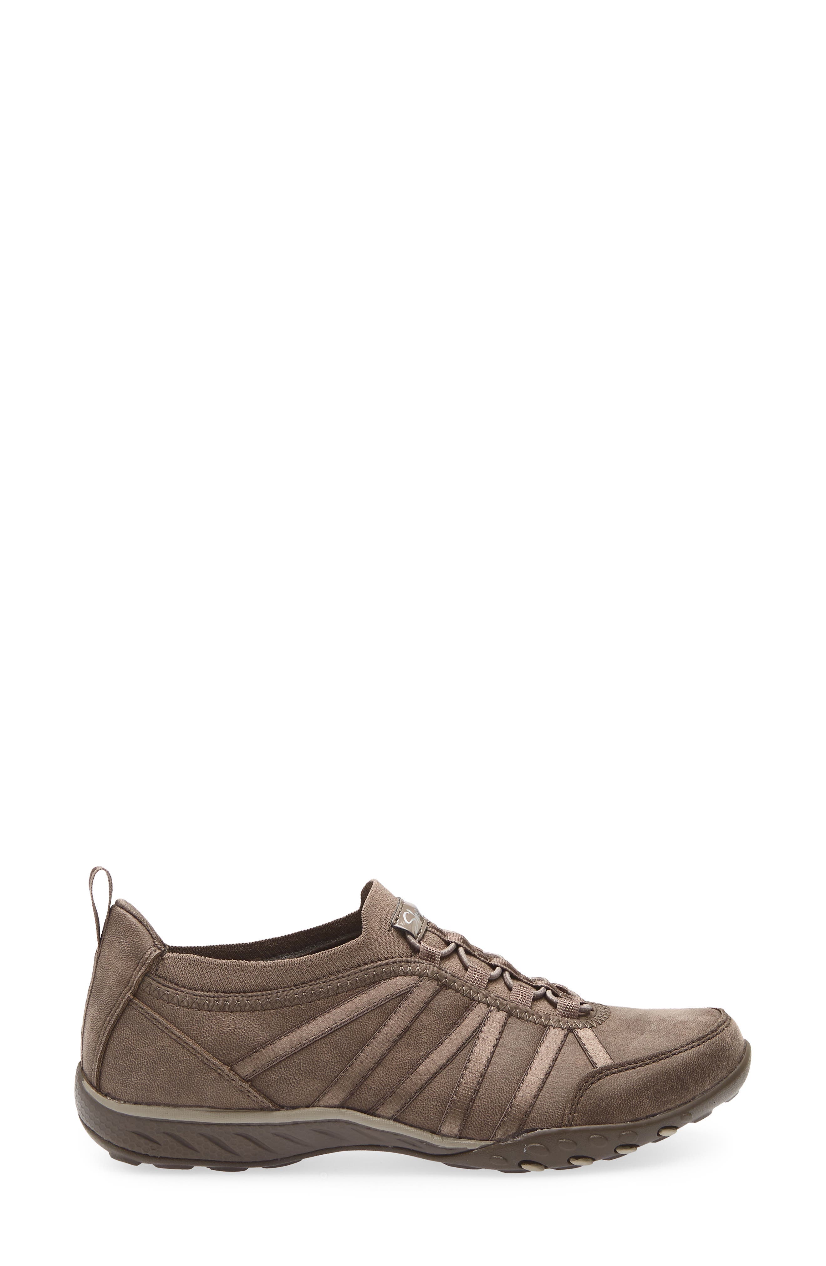 SKECHERS Relaxed Fit<sup>®</sup> Breathe-Easy Sneaker, Alternate, color, Dark Taupe