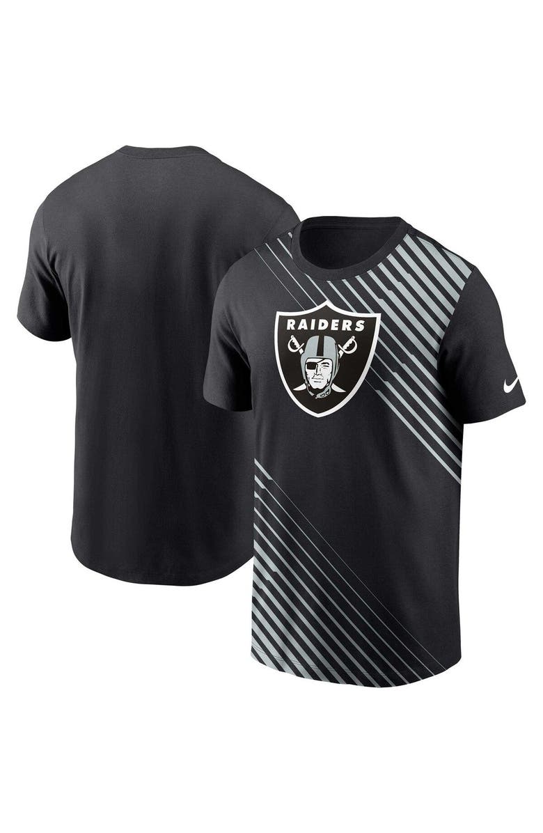 Nike Men's Nike  Black Las Vegas Raiders Yard Line Fashion Asbury T-Shirt, Main, color, Black