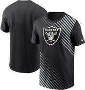 Nike Men's Nike  Black Las Vegas Raiders Yard Line Fashion Asbury T-Shirt