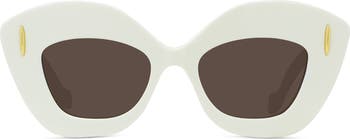 Anagram 48mm Small Cat Eye Sunglasses