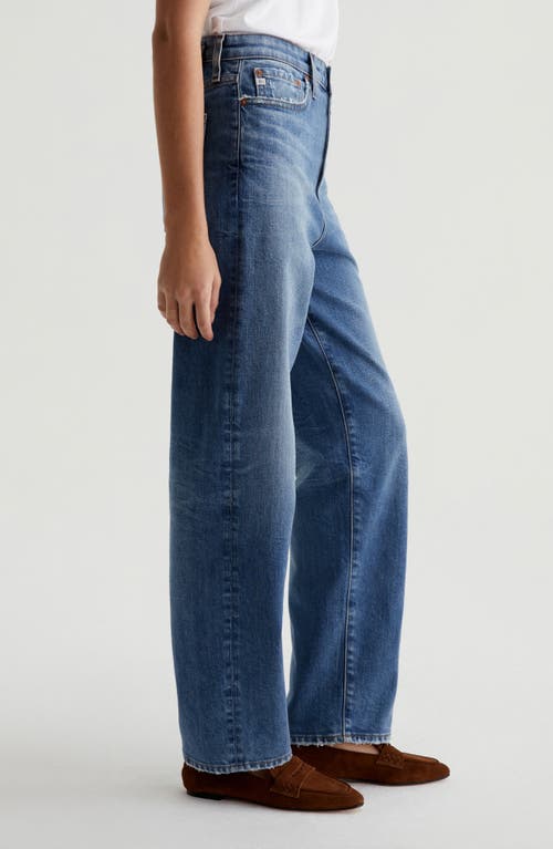 AG AG RIAN HIGH WAIST STRAIGHT LEG JEANS