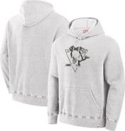 FANATICS Men's Fanatics Cream Pittsburgh Penguins Made in Canada Pullover Hoodie