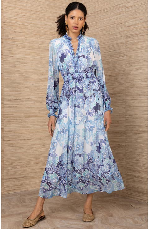 Bertille Chiffon Maxi Dress