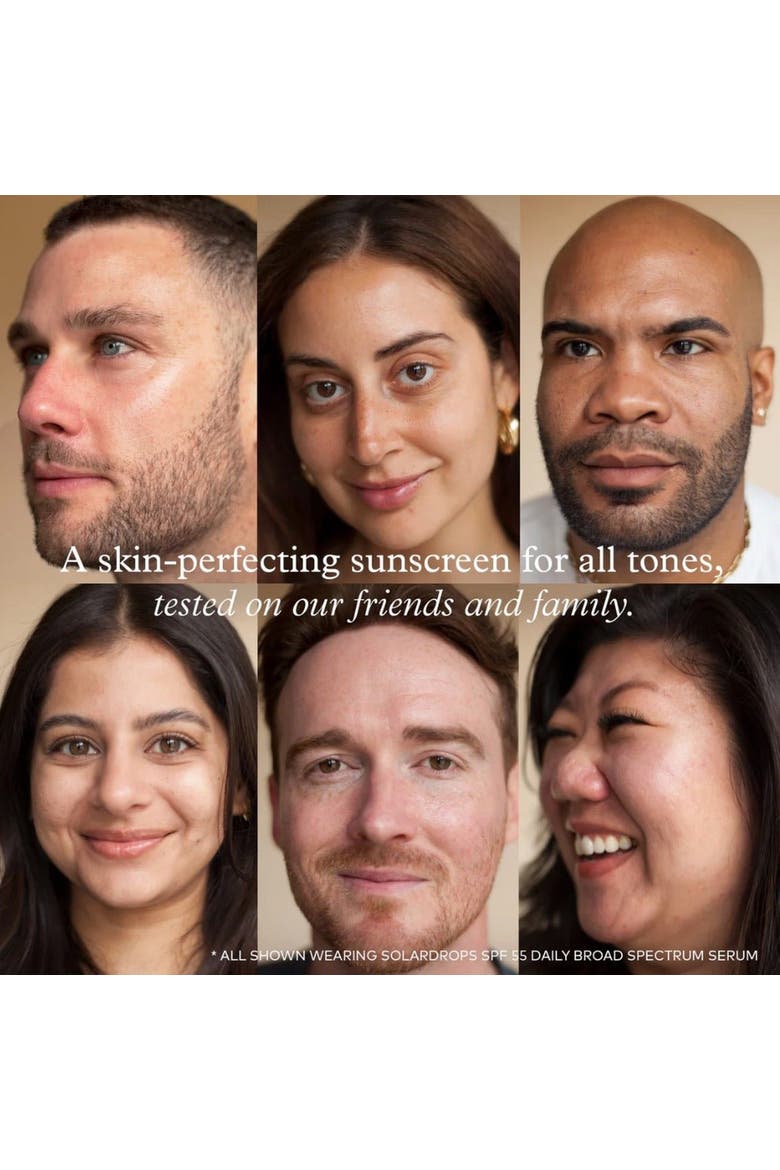 Solardrops Hydrating Antioxidant Mineral Face Sunscreen SPF 55, Alternate, color, None