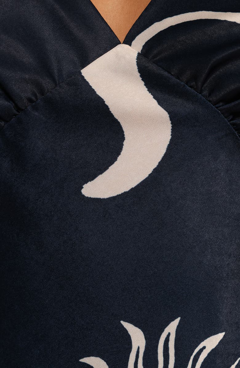 Petal & Pup Lizza Satin Maxi Dress, Alternate, color,