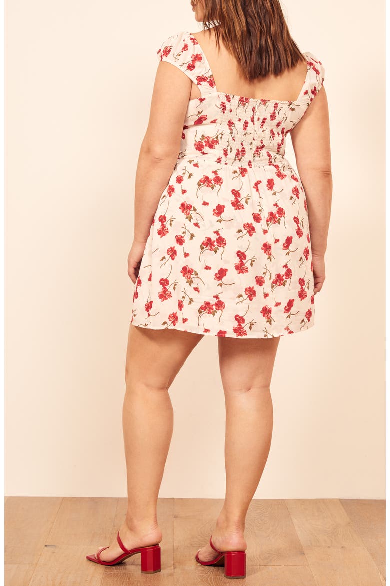 Jess Lace-Up Minidress, Alternate, color, JUBILEE