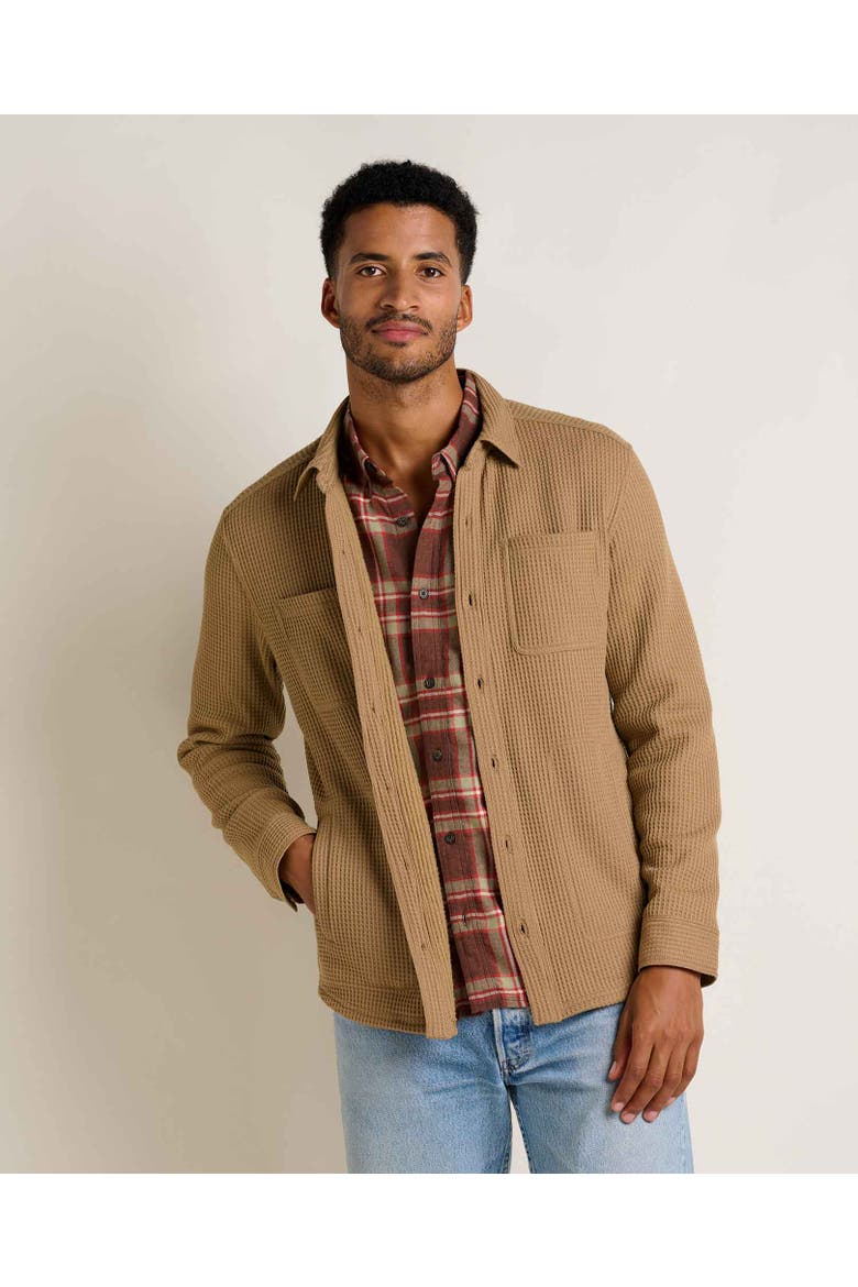 Bitterroot Long Sleeve Shirt Jacket, Main, color, Honey Brown