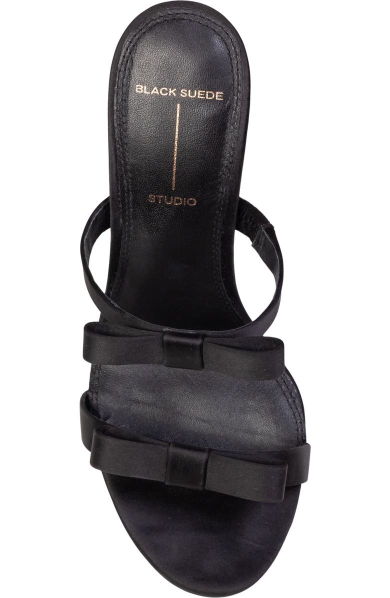 BLACK SUEDE STUDIO Chic Slide Sandal, Alternate, color,