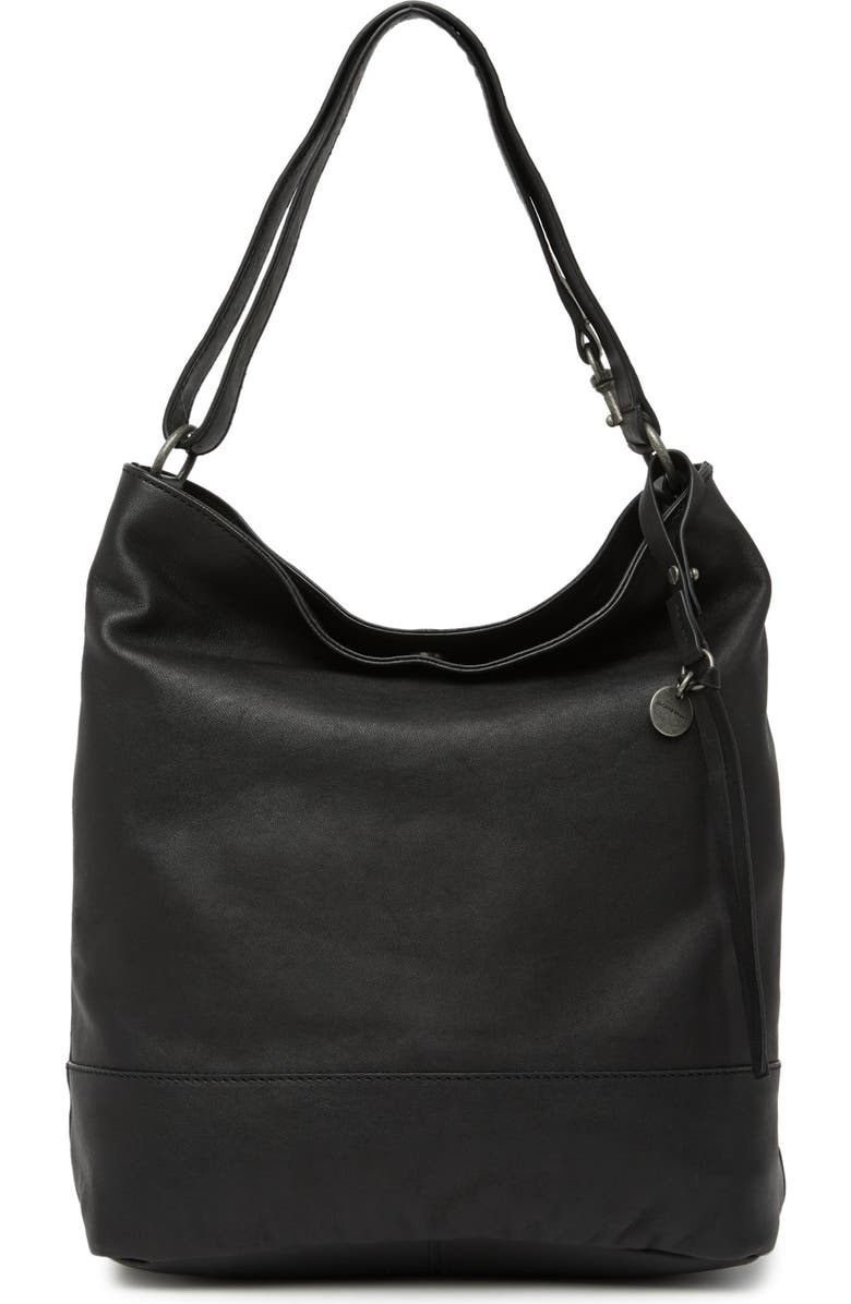 Lucky Brand Lina Leather Bucket Shoulder Bag, Main, color,