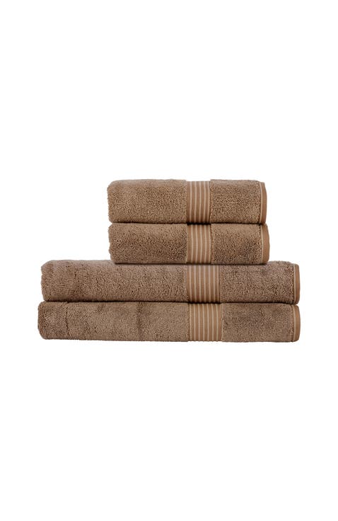 Supreme Hygro Luxury 100% Supima Cotton 4 Piece Bath Sheet Set