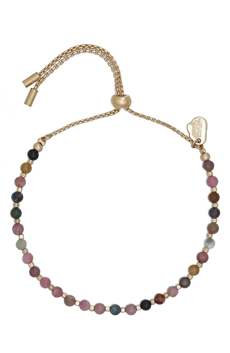 Estella Bartlett Amelia Beaded Bracelet, Alternate, color, Gold