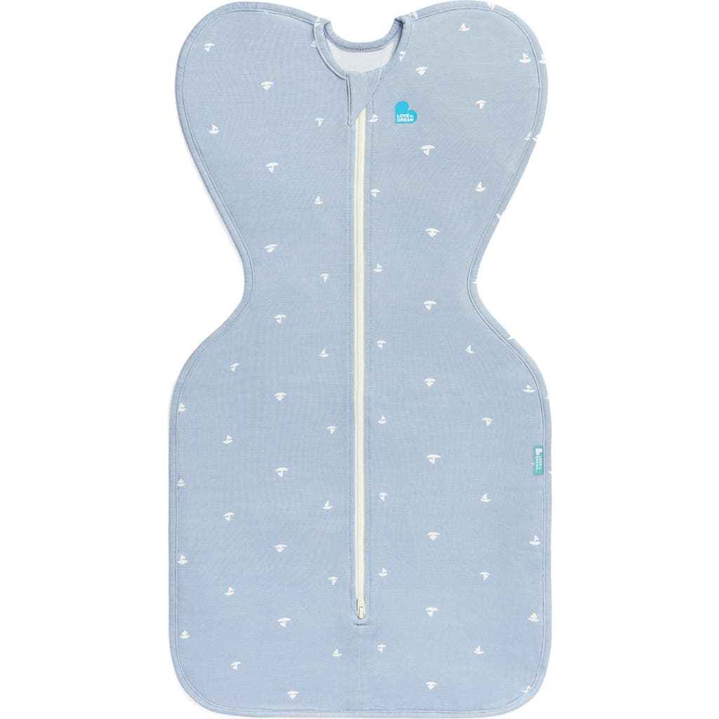 Love To Dream Swaddle Up™ 1.0 Tog Silky Lux Swaddle In Blue