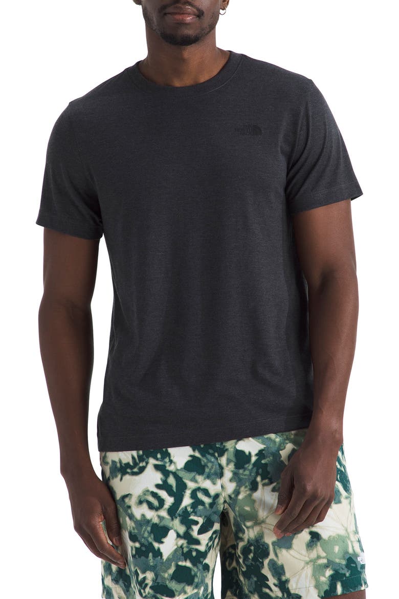 Tri-Blend T-Shirt, Main, color, TNF DARK GREY HEATHER