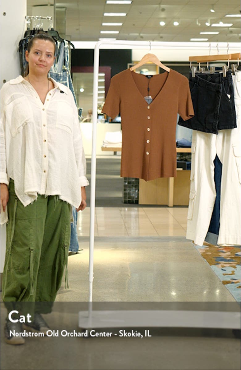 Arden Rib Cardigan, sales video thumbnail