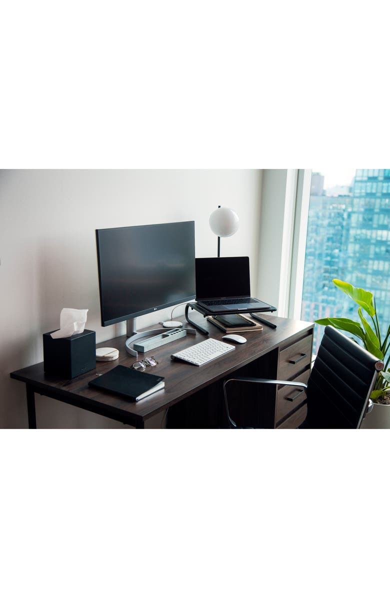 ROYCE New York Personalized Leather Journal, Alternate, color, Black - Deboss