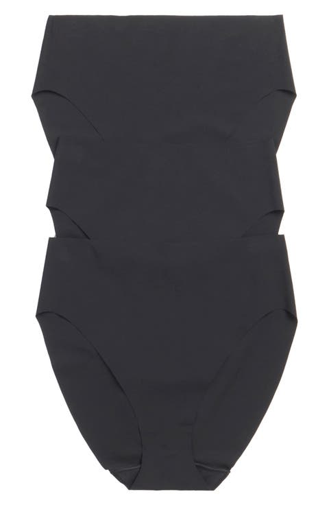 Invisible Edge Assorted 3-Pack High Cut Briefs