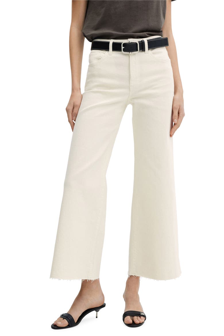 Mid Rise Culotte Jeans, Main, color, SAND