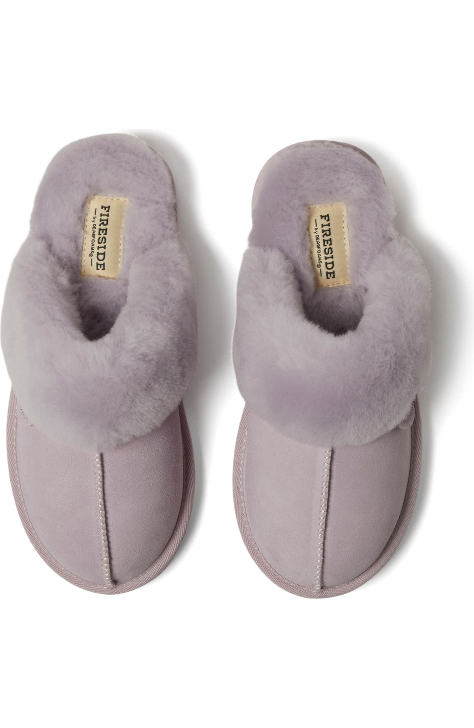 DEARFOAMS Fireside Sydney Genuine Shearling Scuff Slipper (Women) | Nordstrom