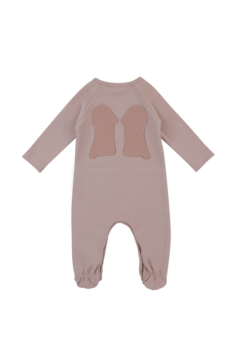 Wings Footie, Main, color, Pale Pink