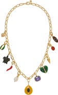 ROXANNE ASSOULIN The Multicharm Chain Necklace