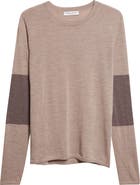Johnstons of Elgin Euna Colorblock Cashmere Sweater