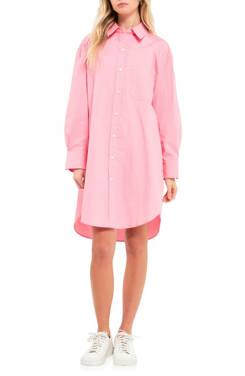 Classic Collar Shirtdress