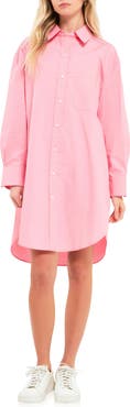 English Factory Classic Collar Shirtdress