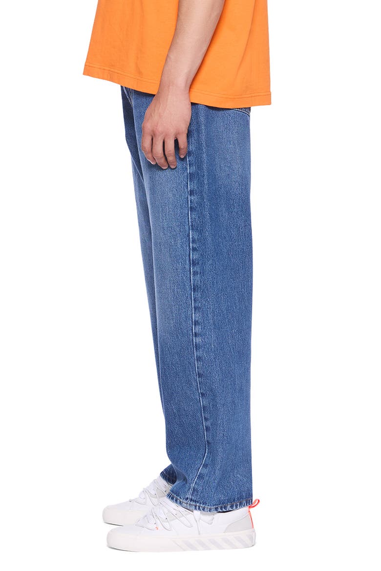 Straight Leg Jeans, Alternate, color, STEEL INDIGO