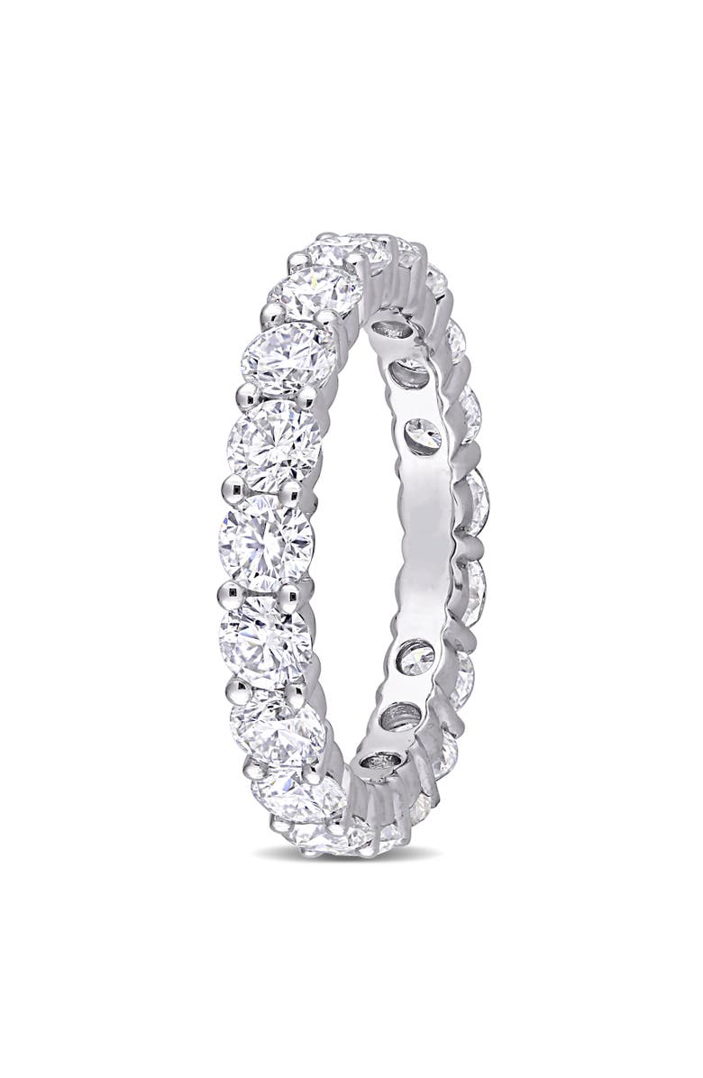 Julianna B. Moissanite Eternity Ring 10k White Gold, Alternate, color, 10K White Gold