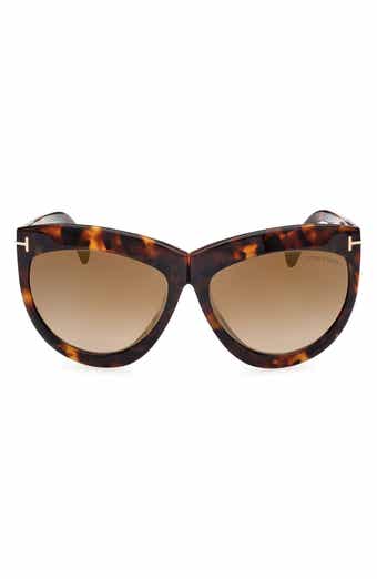 TOM FORD Doris 59mm Shield Sunglasses