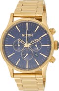 Nixon Sentry Chronograph Bracelet Watch, 42mm