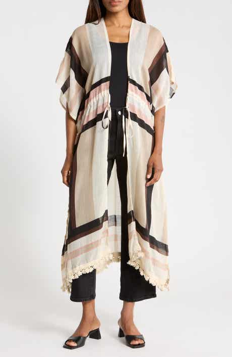 Vince Camuto Mixed Bold Duster