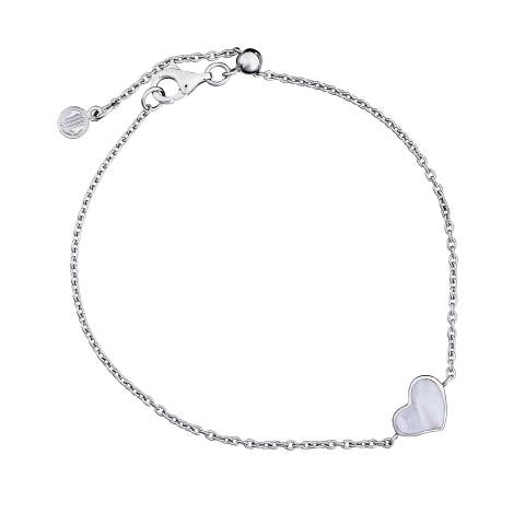 Heart Bracelet Set In Sterling Silver