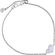 Jan Leslie Heart Bracelet Set In Sterling Silver