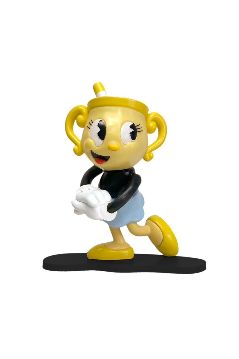 Cuphead Create-A-Figure 3-Inch Mini Figure | Ms. Chalice, Alternate, color, Yellow