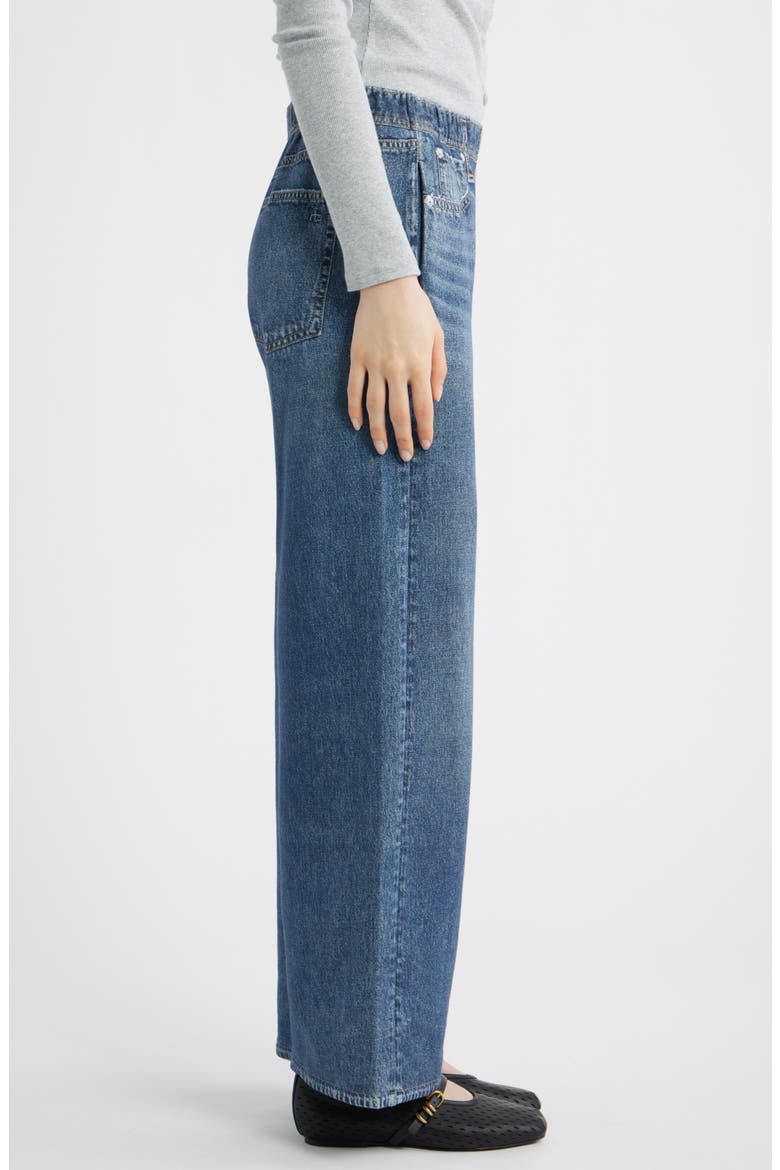 Miramar Pull On Terry Sweatpant Ankle Jeans, Alternate, color, KIMBER