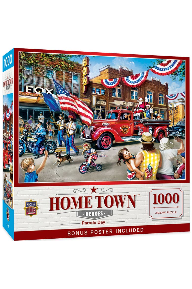 Parade Day 1000 Piece Jigsaw Puzzle, Main, color, Multicolor