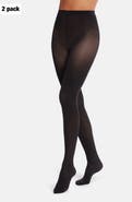Wolford Velvet de Luxe 2-Pack Opaque Tights