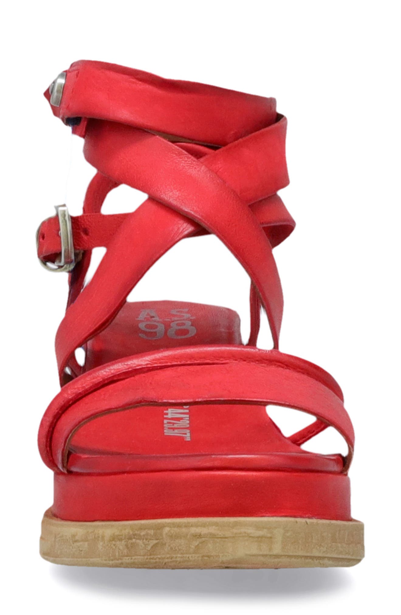 A.S.98 Labo Platform Sandal, Alternate, color, Red