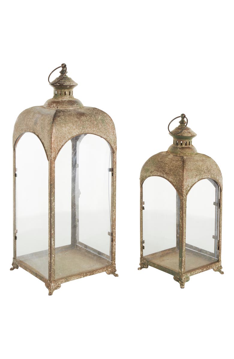 SONOMA SAGE HOME Set of 2 Lantern Candleholders, Alternate, color, 