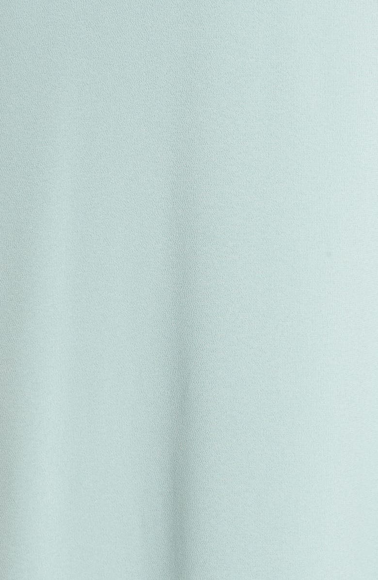 Lulus Ruffle Neck Halter Gown, Alternate, color, 