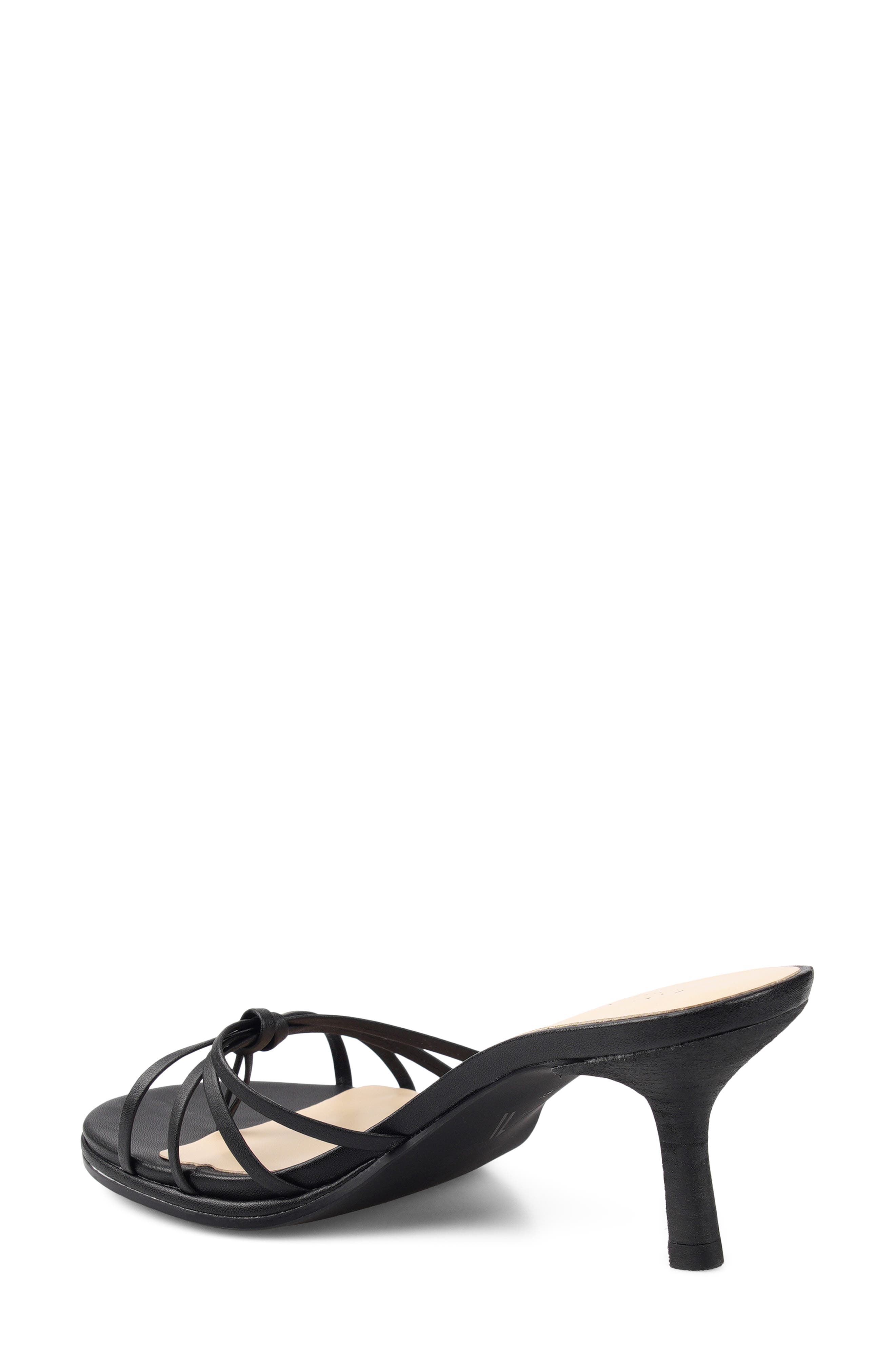 Lingerr Leather Kitten Heel Sandal, Alternate, color, BLACK LEATHER