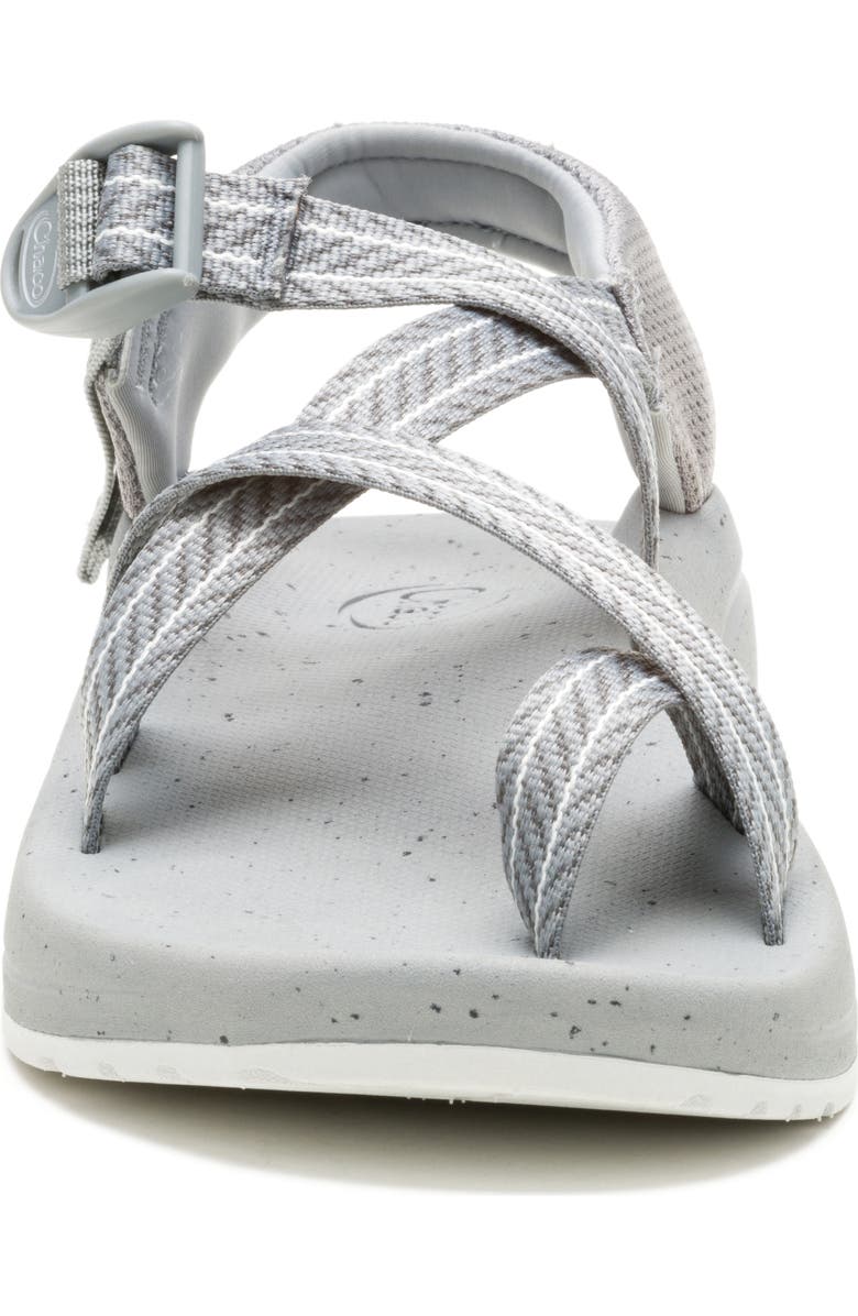 Chaco CushZ Toe Loop Sandal, Alternate, color, Frond Cement Gray