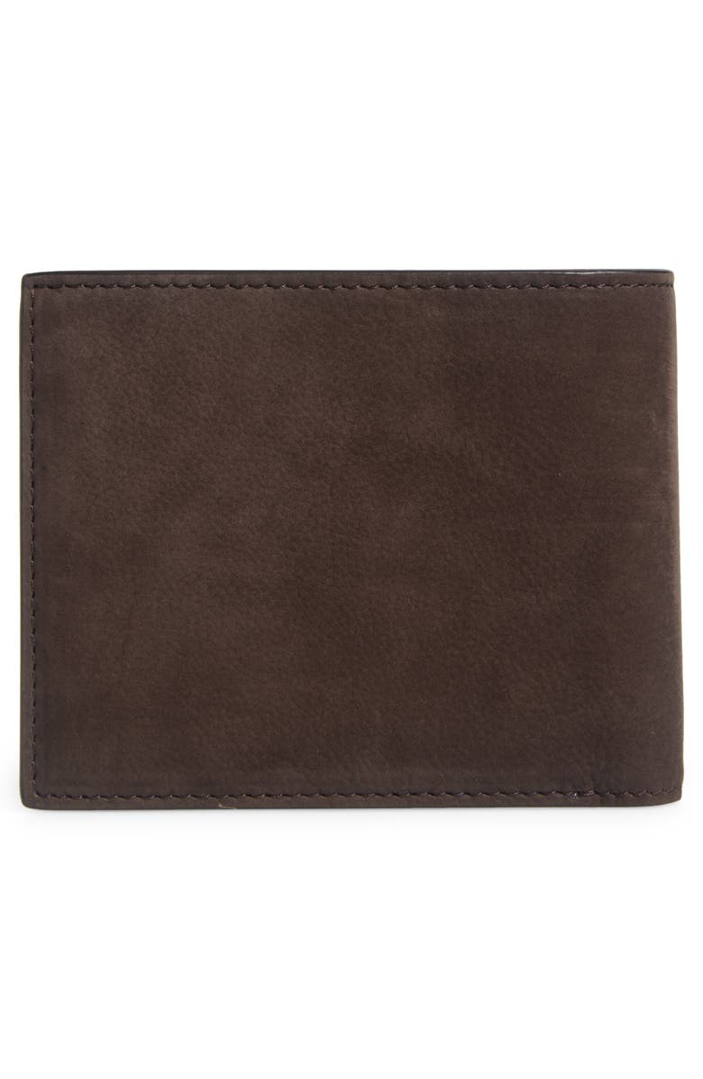 TOM FORD T-Line Nubuck Leather Bifold Wallet, Alternate, color, 