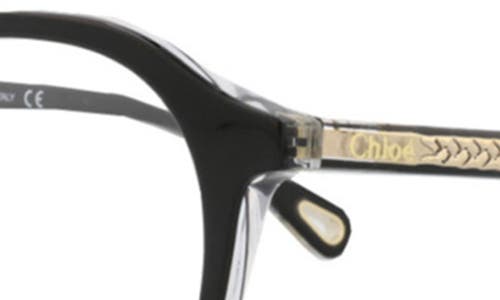 Chloé 50mm Round Optical Glasses In Multi