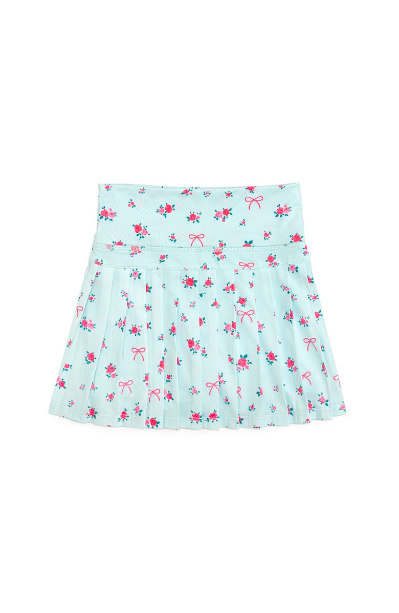 Sweet Wink Sky Blue Floral Athletic Skort, Main, color, Sky Blue