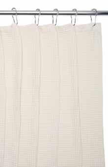 ARTISAN 34 Textured Cotton Shower Curtain